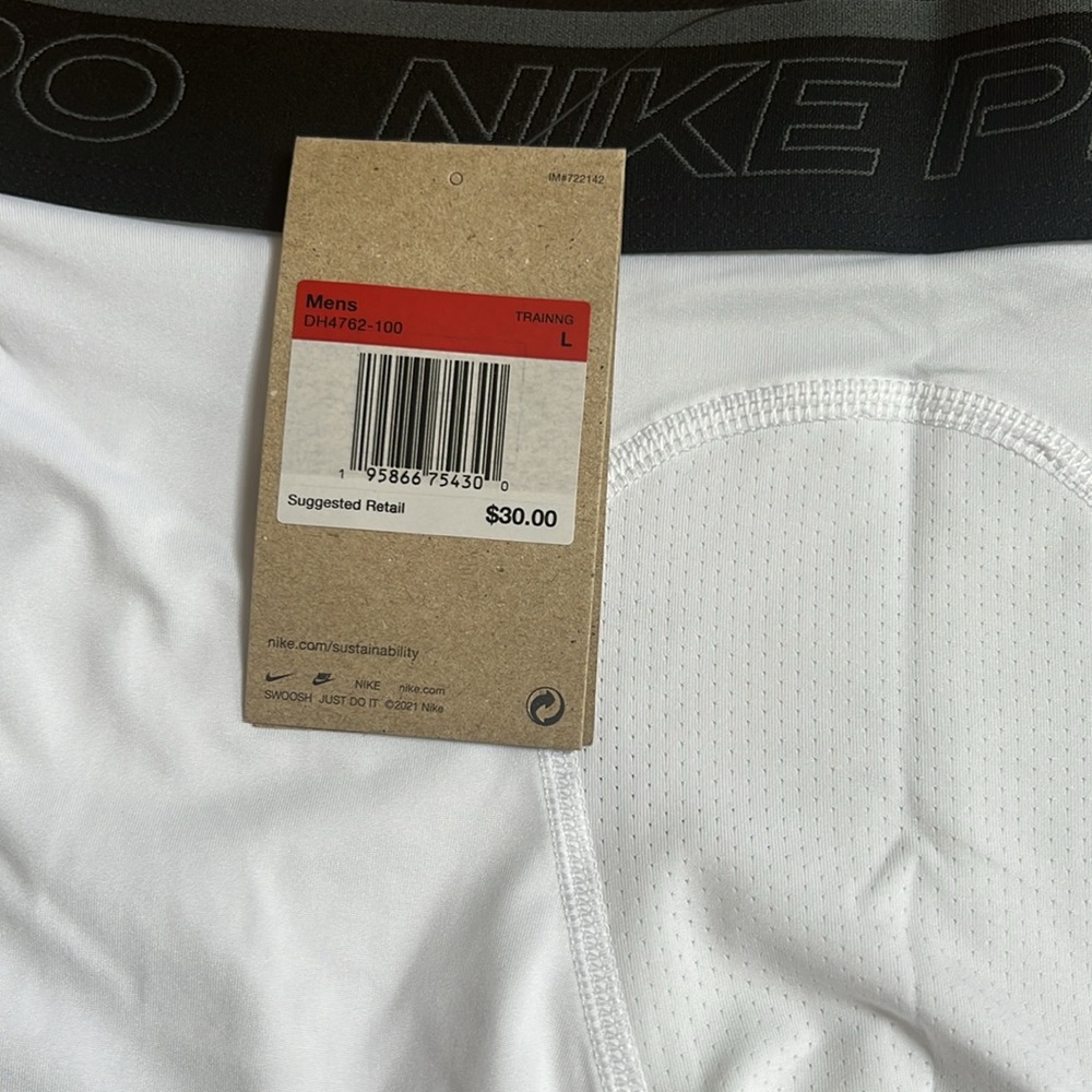 Nike Mens Pro Training Compression Shorts - Picture 8 of 8